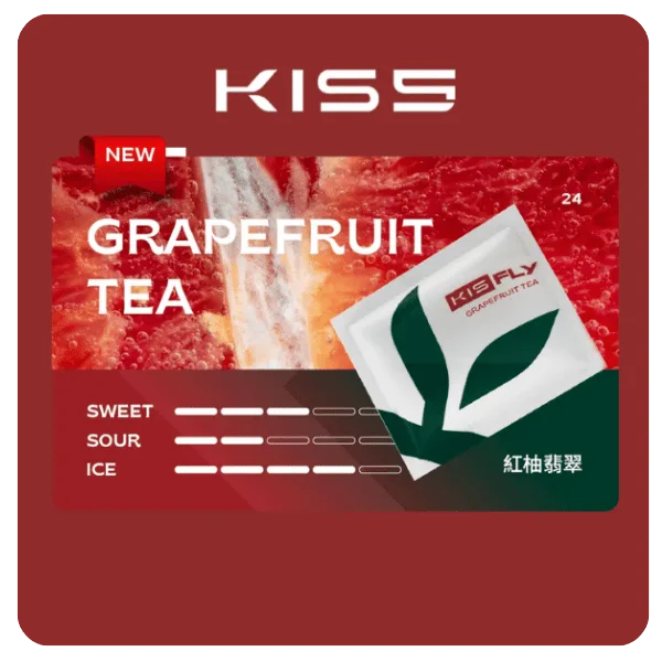 Kis5-Fly煙彈紅柚翡翠口味