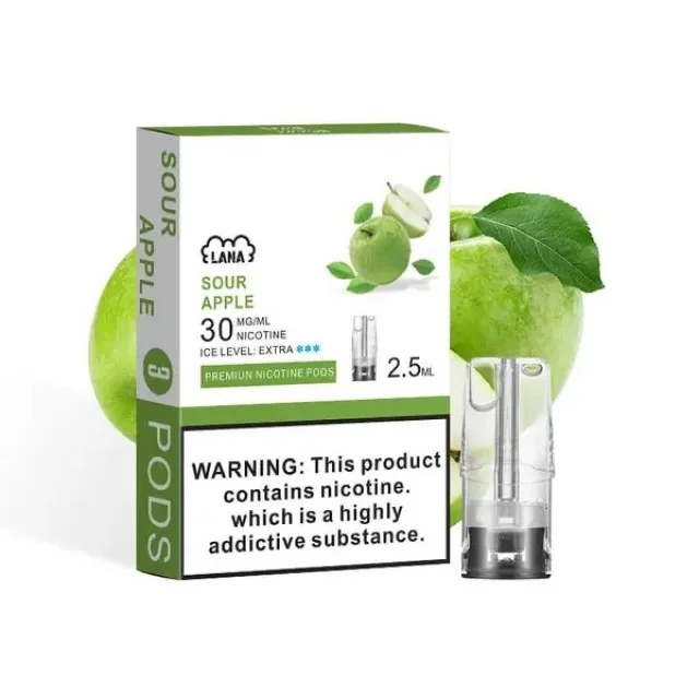 lana煙彈青蘋果口味