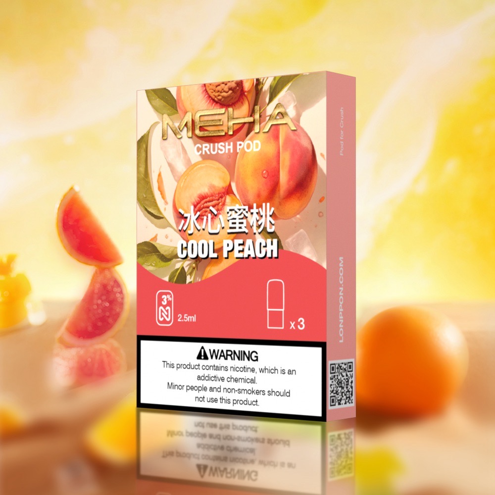 meha 五代煙彈冰心蜜桃口味