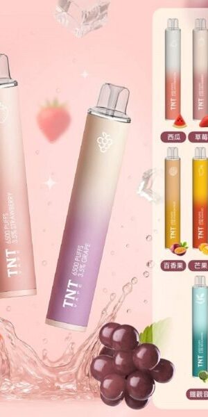 TNT 6500口拋棄式電子煙