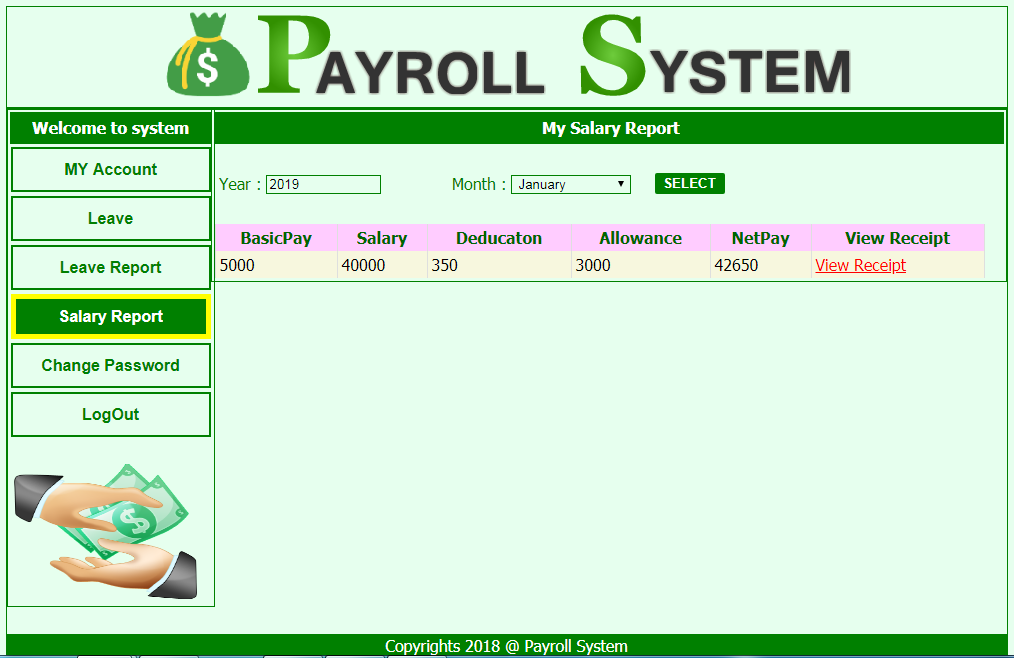 Payroll system