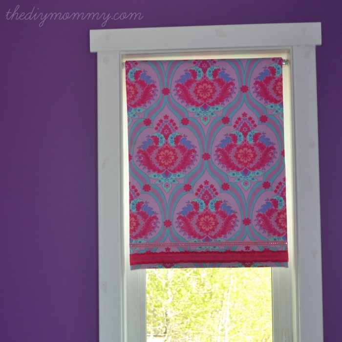 Diy roller window shades