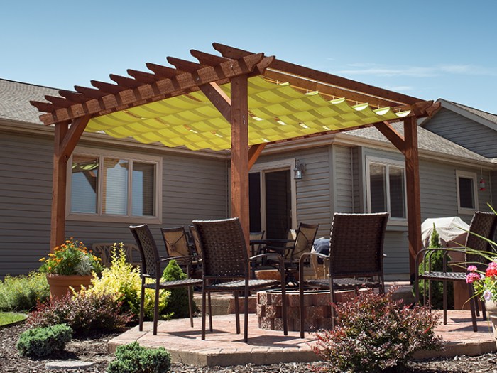 Diy patio shade