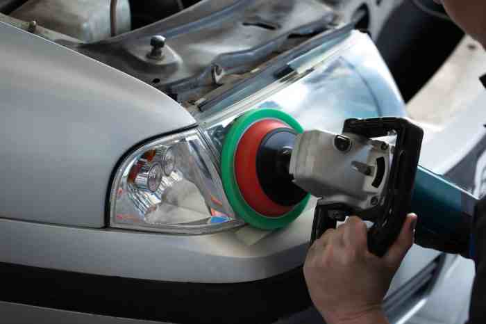 Headlight cleaning diy sealant