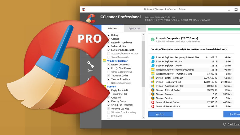 Ccleaner pc version cleaner windows booster memory optimizer phone v5 pro browsercam