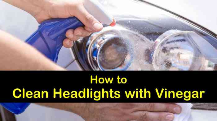 How to clean headlights diy