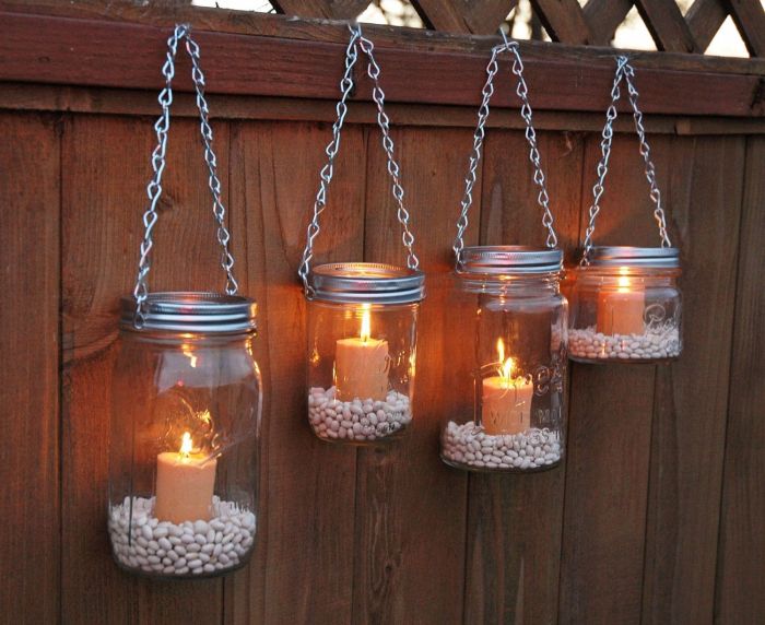 Garden lights diy