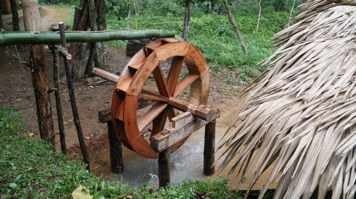 Diy water wheel