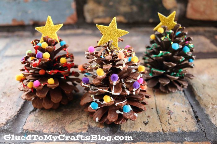 Diy pinecone ornaments