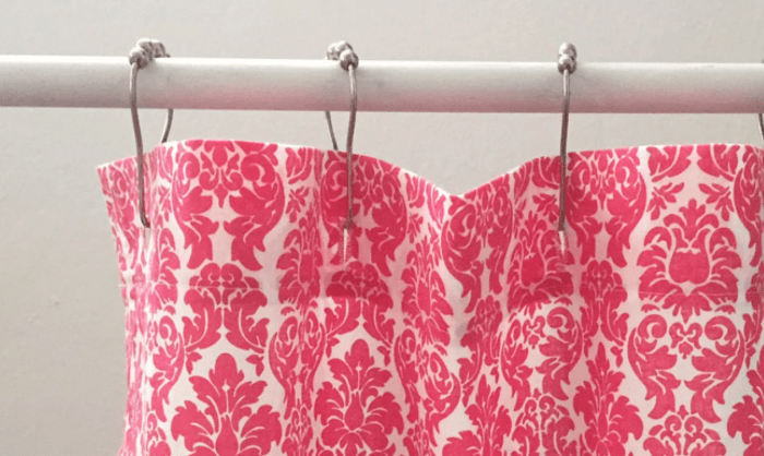 Diy shower curtain