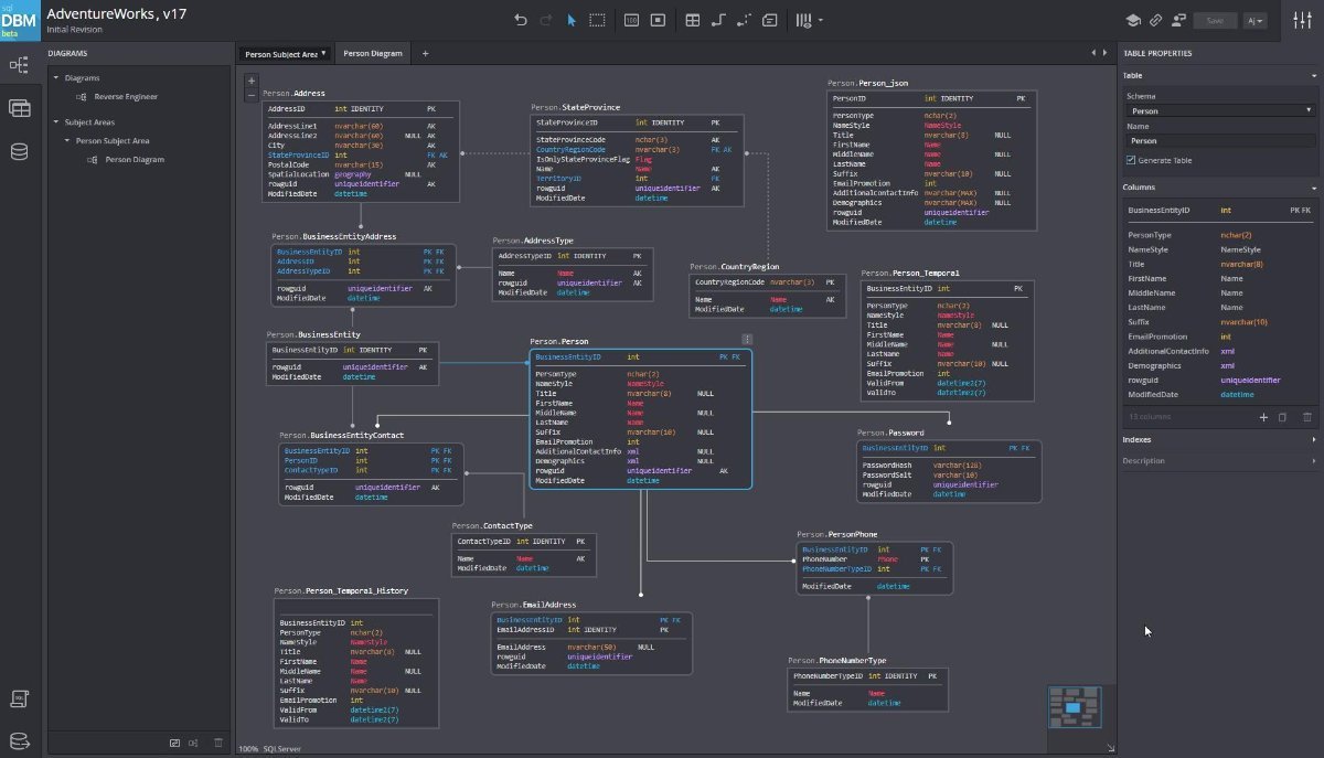 Database software