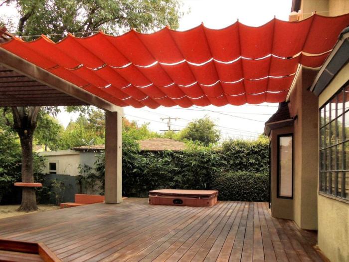 Diy patio shade