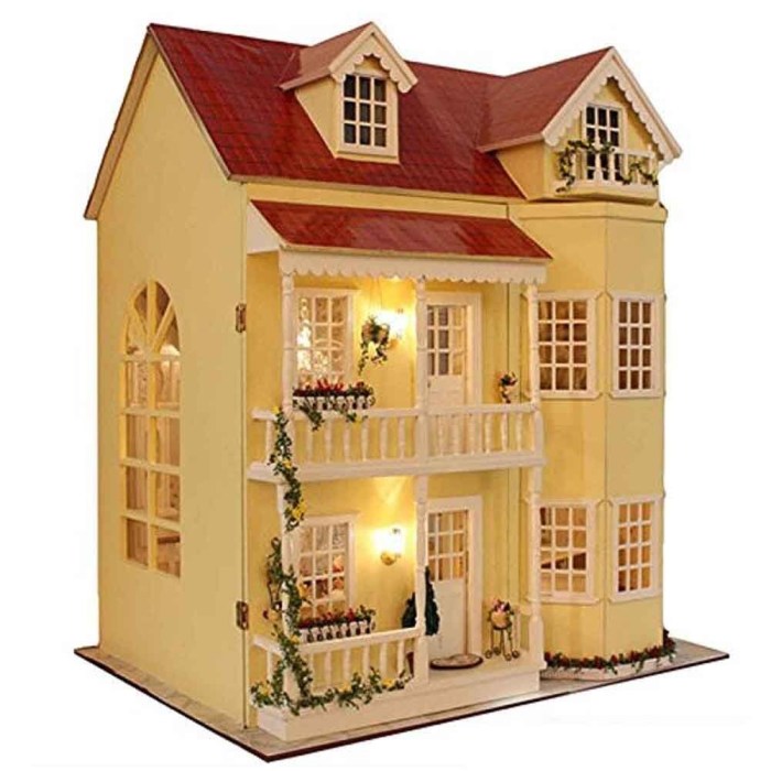 Diy wooden dollhouse